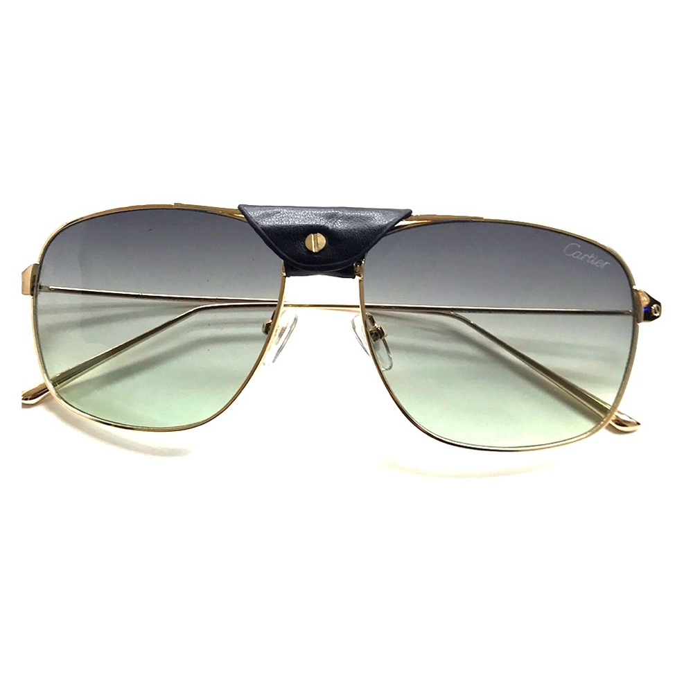 Santos De Cartier Aviator Sunglasses